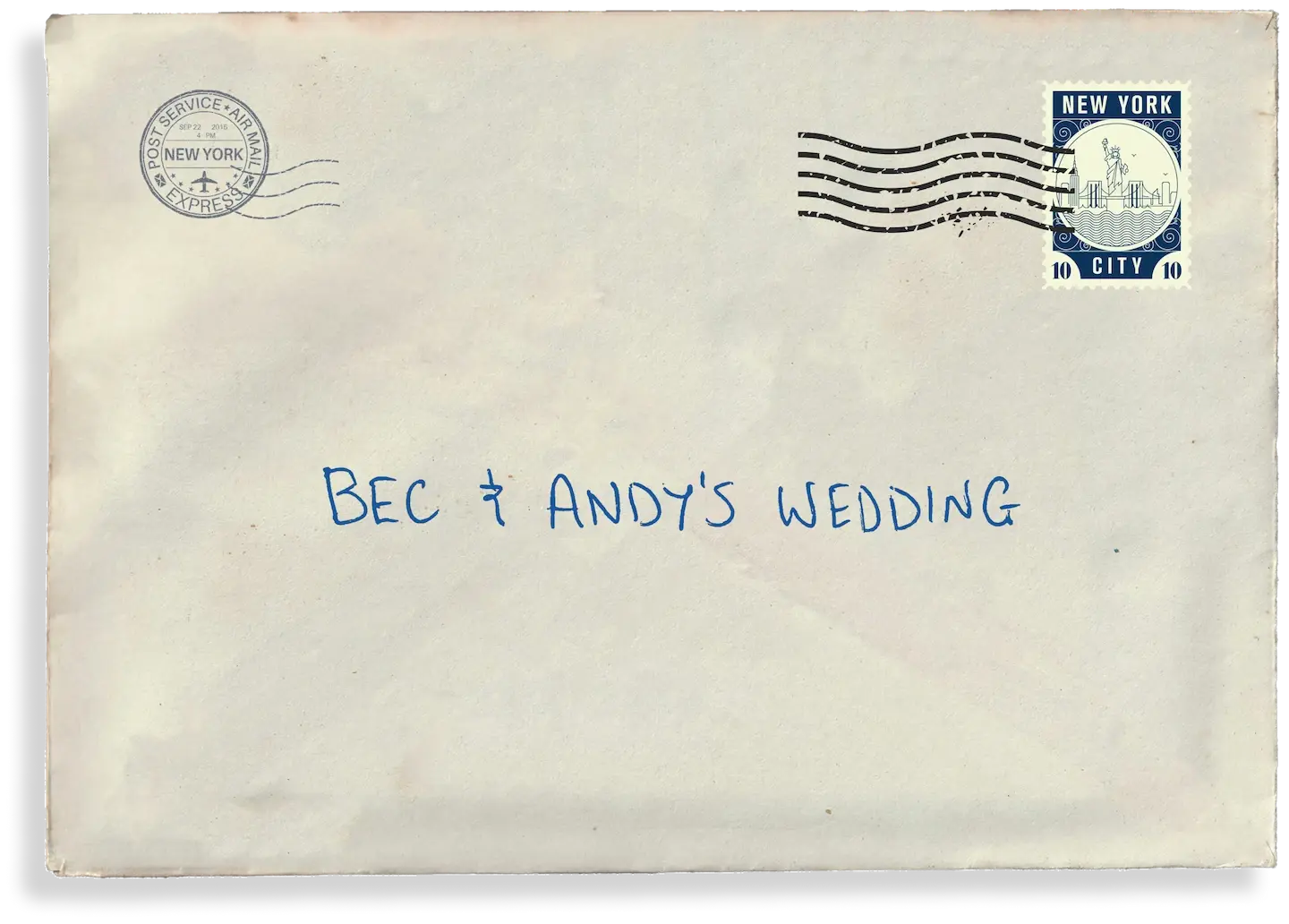 BA Wedding Invitation